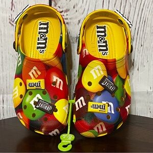 CROCS M&M'S x Crocs Classic Clog limited edition size 8 nwt